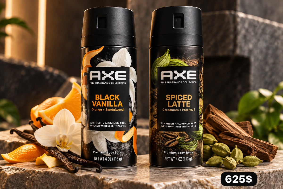 AXE Black Vanilla y Spiced Latte Body Spray