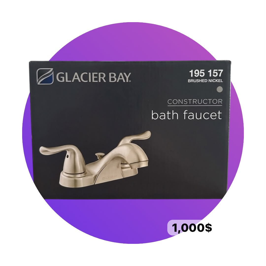 Glacier Bay Constructor - Grifo para baño