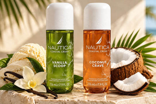 Nautica Coastal Crush Vanilla Scoop y Coconut Crave - Hair & Body Mist 236 ml