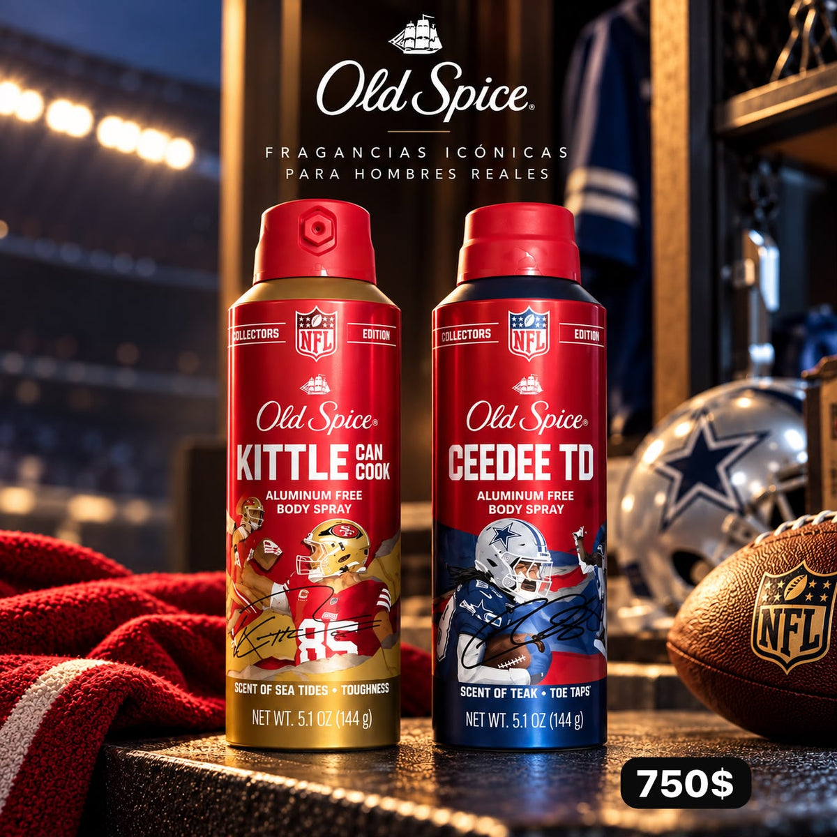 Old Spice NFL Body Spray