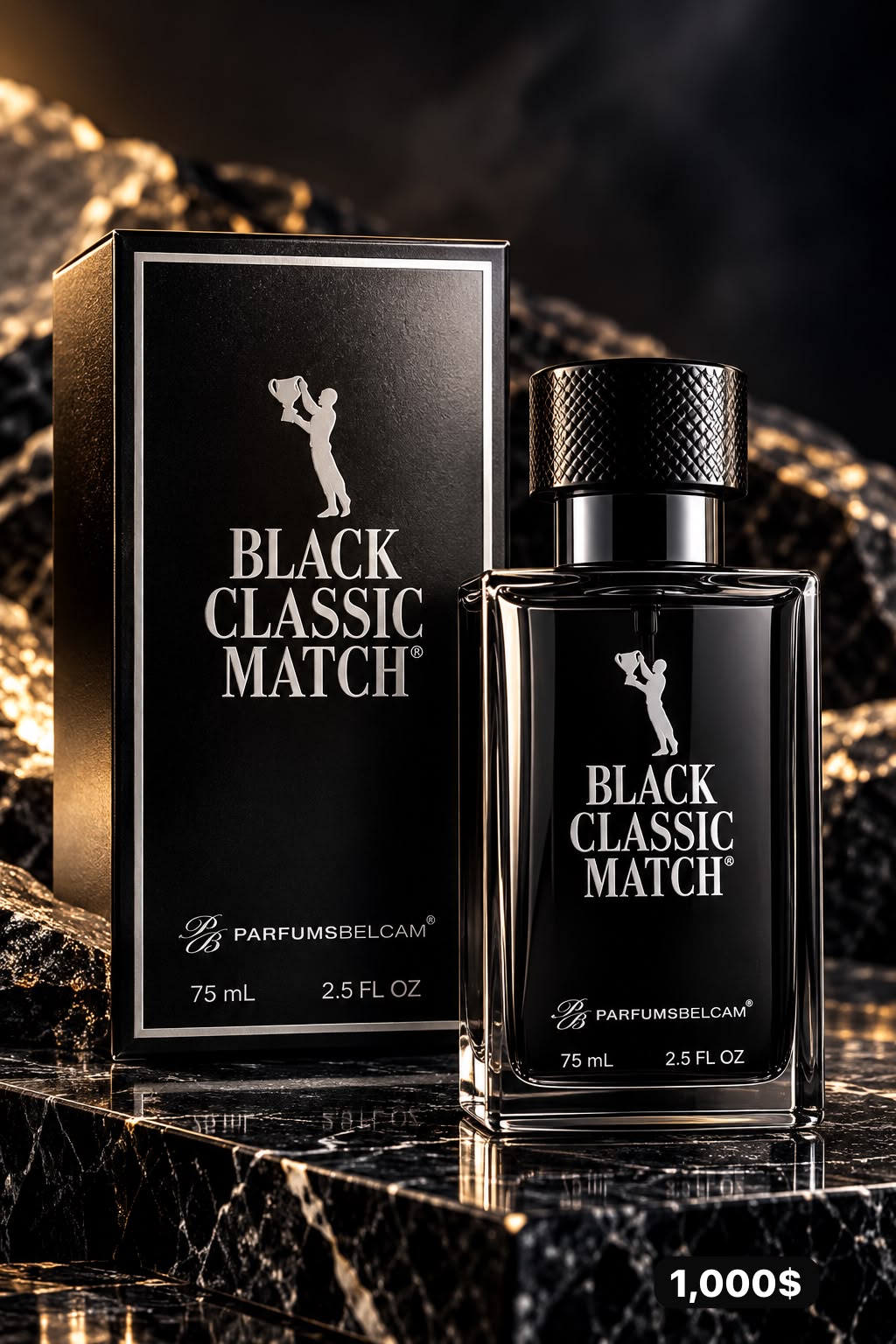 Black Classic Match Eau de Toilette 75 ml
