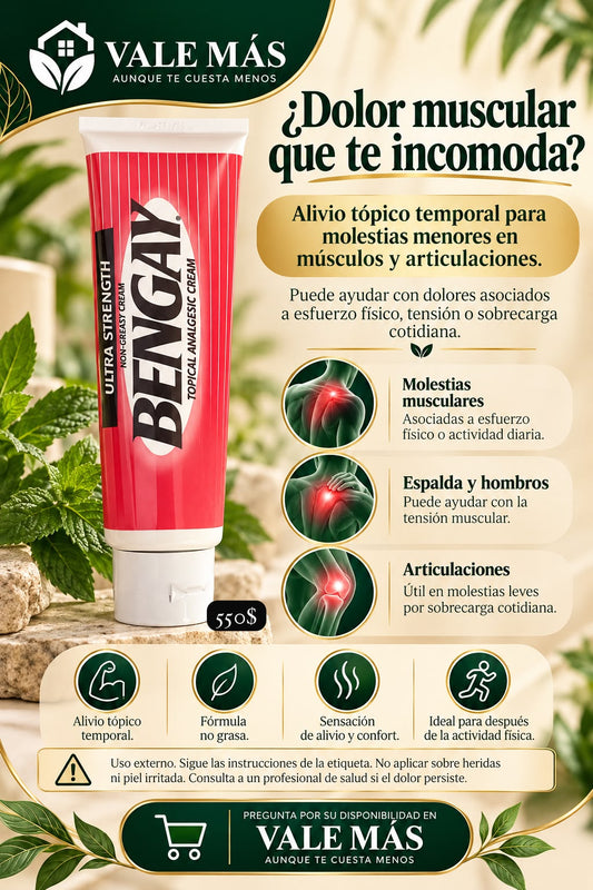 Bengay Ultra Strength Non-Greasy Cream