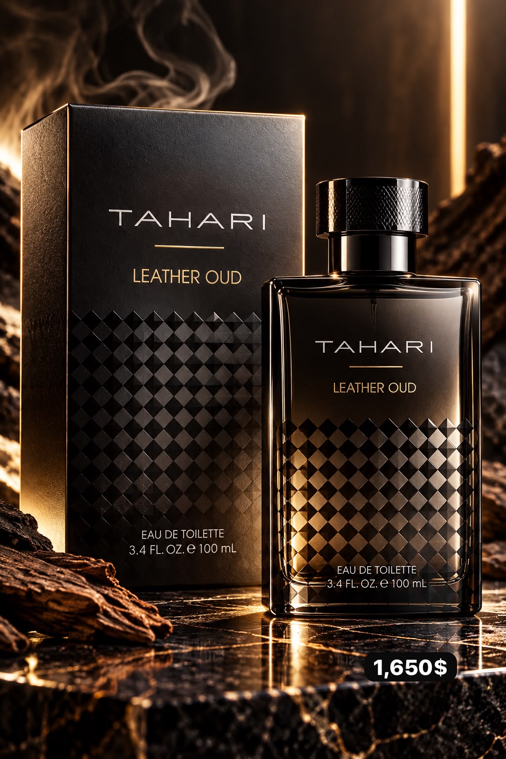 Tahari Leather Oud Eau de Toilette 100 ml