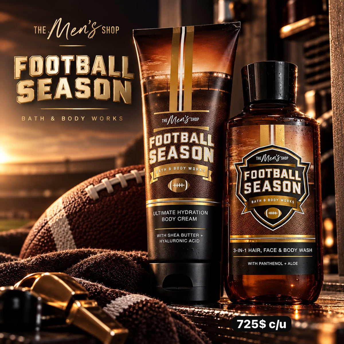 The Men's Shop Football Season Crema Corporal