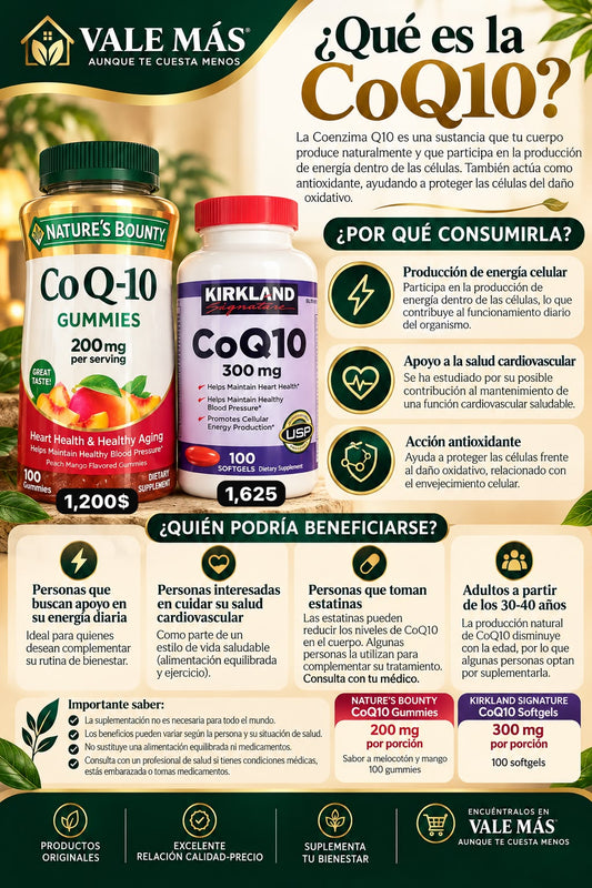 Kirkland Signature CoQ10 300 mg – 100 softgels