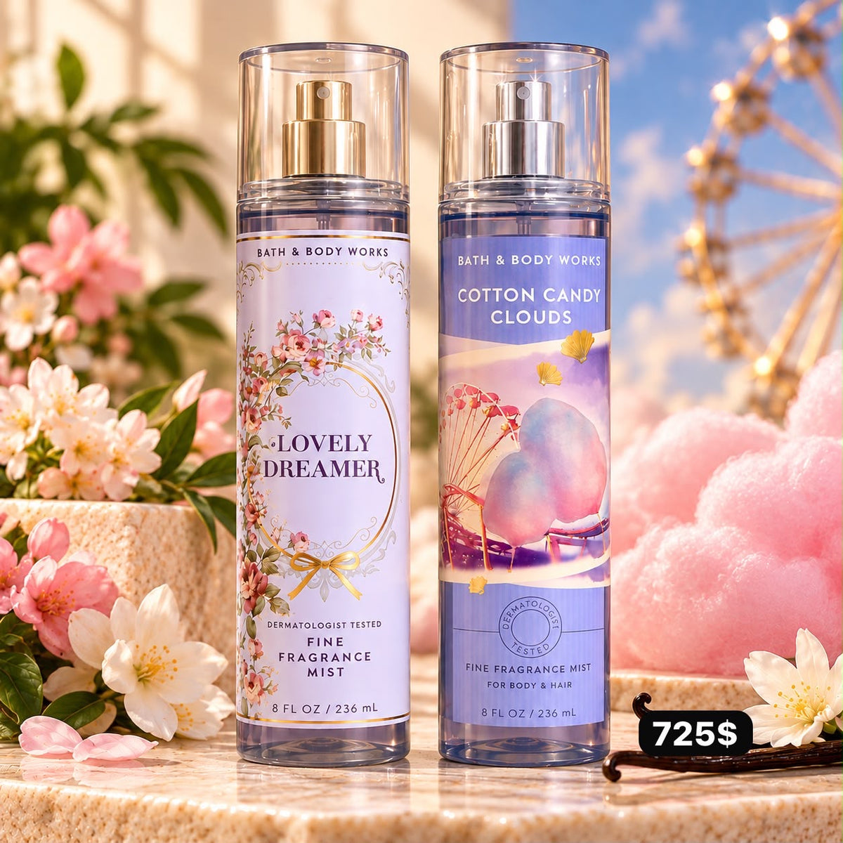 Lovely Dreamer y Cotton Candy Fine Fragrance Mist 236 ml