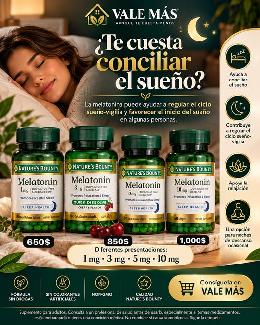 Nature’s Bounty Melatonin 10 mg – 60 Softgels