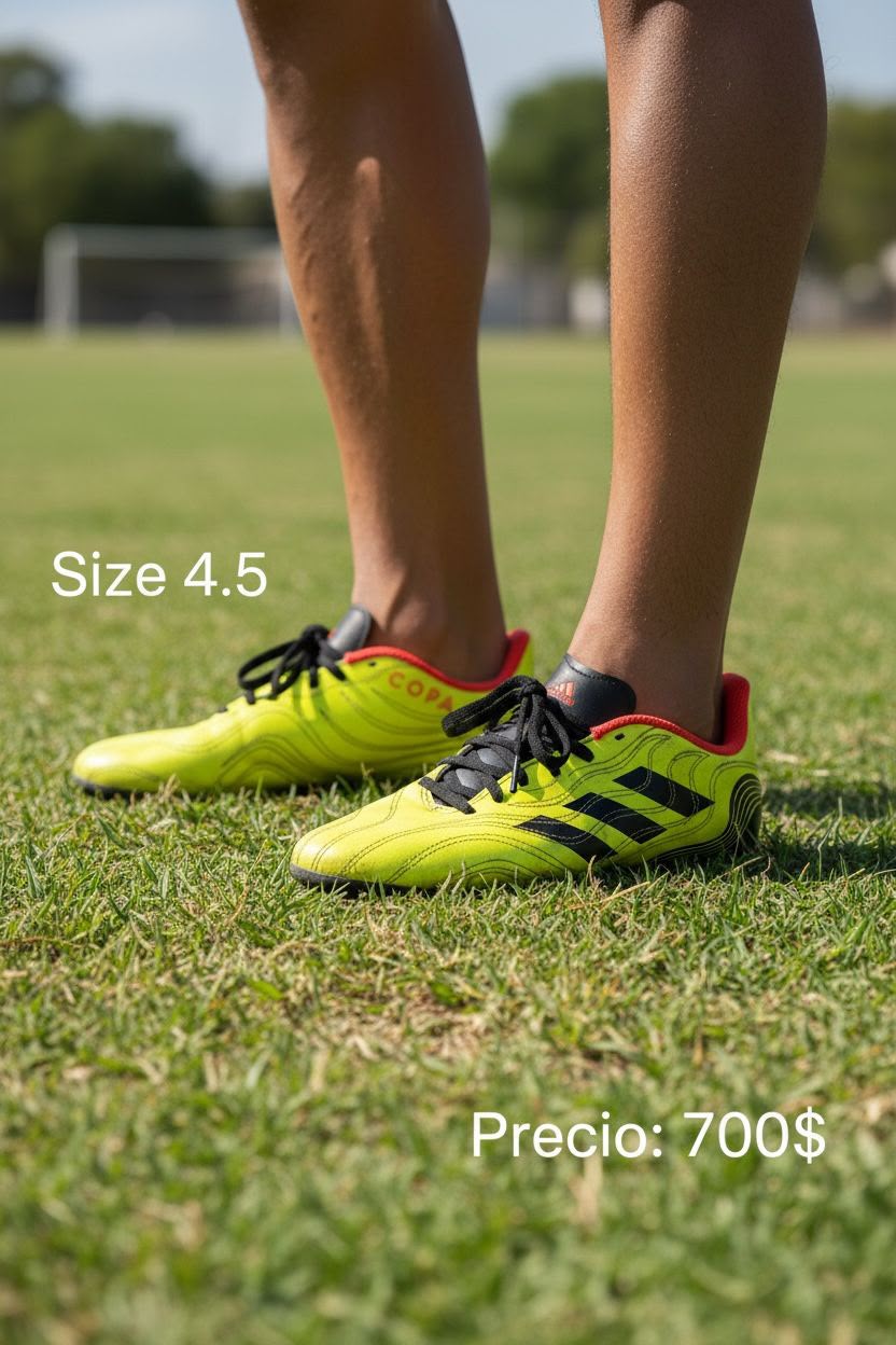 Tennis Adidas Copa – Size 4.5  - PRELOVED - FUTBOL
