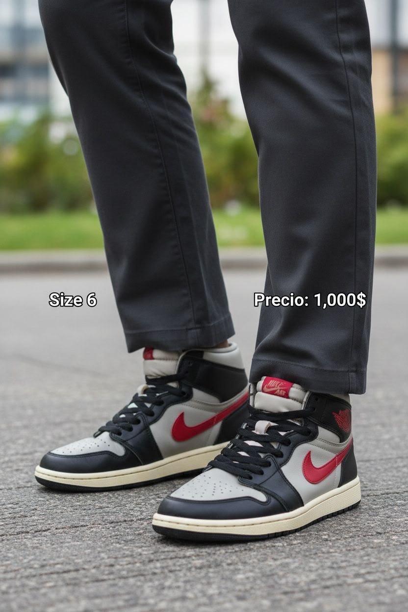 Tennis Nike High Top – Size 6 - PRELOVED
