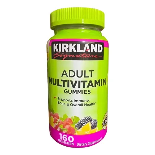Kirkland Signature Adult Multivitamin Gummies – 160 Gomitas